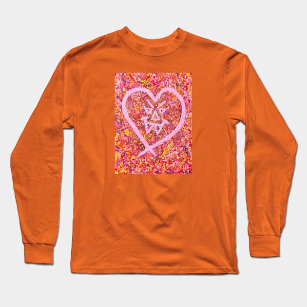 Chaotic Love Long Sleeve T-Shirt by New Ideas Productions 